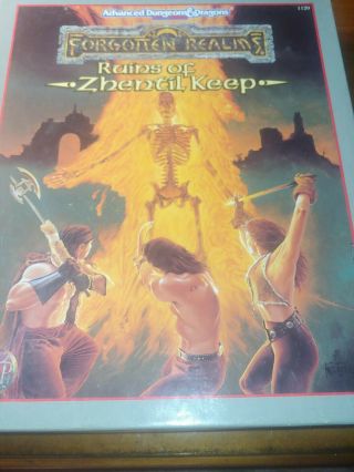 Advanced Dungeons And Dragons Boxed Set Ruins Of Zhentil Keep 2nd Edition 1120