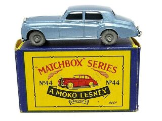 Matchbox Lesney No.  44a Rolls - Royce Silver Cloud In Type 