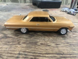 Revell 1/25 1963 Chevy Impala Ss Near Complete Build Rare Complete W/box