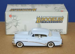 Brooklin 1:43 1953 Buick Skylark Hardtop Prototype Pastel Blue Factory Special 6