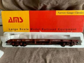 Accucraft Ams Flat Car A - 8 Large Scale Narrow Gauge