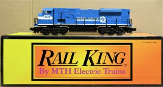 Mth Railking 30 - 2120 - 0 Conrail Sd - 90 Mac Diesel Engine W/dcru/horn O - Gauge