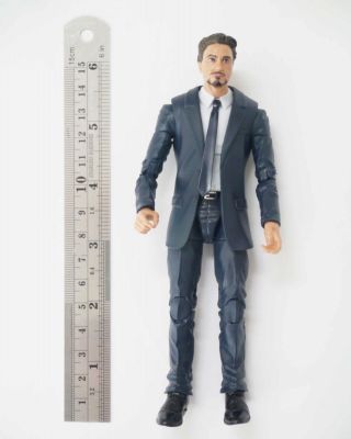 Tony Stark Suit Marvel Legends Iron Man 10th Year Studio Loose Figure Hasbro