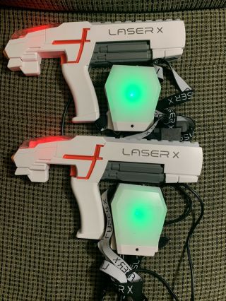 Laser X Two Player Laser Tag Micro Blasters (real - Life Gaming Experience)
