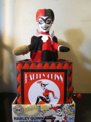 Bif Bang Pow Dc Comics Harley Quinn Jack In The Box
