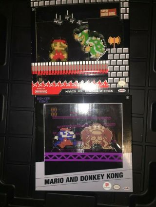 World Of Nintendo 2.  5 " Classic Mario Vs.  Bowser And Mario & Donkey Kong 2 Packs