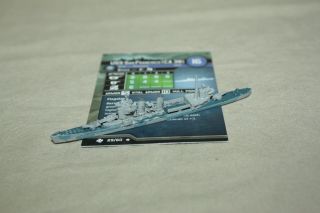 Wotc Axis & Allies Task Force Uss San Francisco Naval Miniature 29/60 (r) W/card