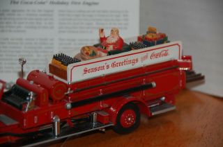 MATCHBOX MODELS OF YESTERYEAR 1930 AHRENS - FOX FIRE ENGINE COCA - COLA YYM35193 3