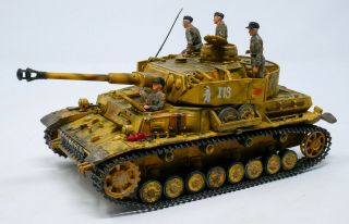 Forces Of Valor 1/32 Scale German Panzer Iv Tank Aust G Kursk 1944 Loose W Crew