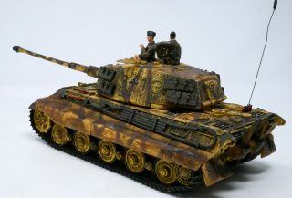 Forces of Valor 1/32 Scale German King Tiger Tank Loose Germany 1945 2