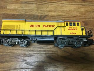 Lionel O - Gauge 6 - 8564 Union Pacific U36 - B Diesel Locomotive