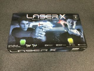 Laser X Two Players Laser Gaming Set Double Blasters M9c