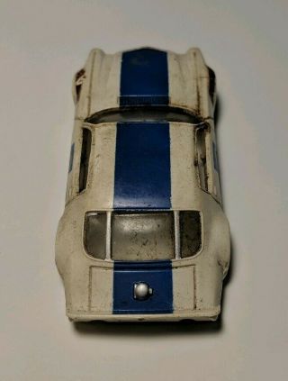 Vintage Aurora/AFX Chevy Trans Am Camaro Z28 WHITE/BLUE 3 HO Slot Car Body Only 4