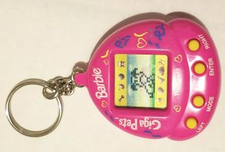 Barbie Giga Pets 1997 Tiger Electronics Key Chain
