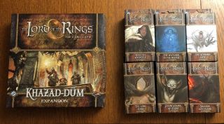 Lord Of The Rings Lcg Khazad - Dum,  Dwarrowdelf Cycle Ffg Complete