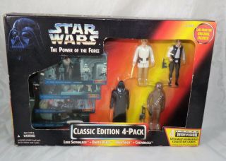 Star Wars Potf2 Classic Edition 4 Pack Figure Set Misb