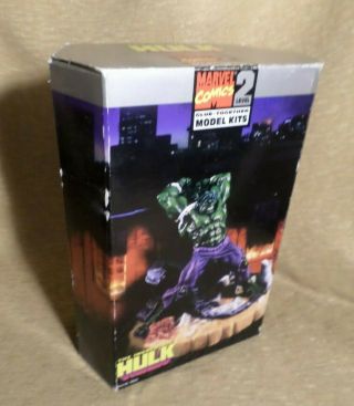Niob The Incredible Hulk Glue Model Kit Figure Level 2 Toy Biz Marvel 48656 Oop