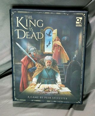 The King Is Dead Board Game (reimplements König Von Siam) | Osprey Games