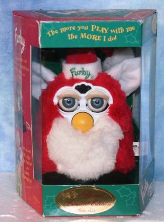 1999 Furby Special Limited Edition Christmas Edition 70 - 885