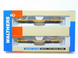 Ho Scale Walthers Set Of 2 932 - 25641 Qttx Ttx 60 