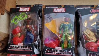 Marvel Legends Avengers Hulkbuster BAF Wave Iron Man War Machine Valkyrie Vision 3