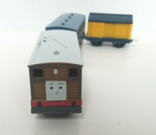 Thomas & Friends Trackmaster 2009 Train Toby ' s Electric Co.  Delivery Toby Sodor 2