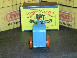Matchbox Moko Lesney Site Cement Mixer orange paint MW 3 a1 SC1 VNM crafted box 6