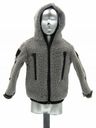 1/6 Scale Toy Cod Ghost - Grey Fleece Jacket
