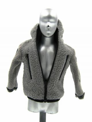 1/6 Scale Toy COD Ghost - Grey Fleece Jacket 3