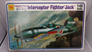 Otaki 1:48 Japanese Navy Intercepter Fighter Jack Plastic Model Kit Ot2 - 9 Plane