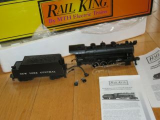 MTH RAIL Train KING YORK CENTRAL 0 - 8 - 0 SWITCH ENGINE 30 - 1123 4