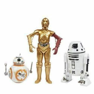 Star Wars The Force Awakens 12 - Inch Droid Action Figures 3 - Pack - Exclusive