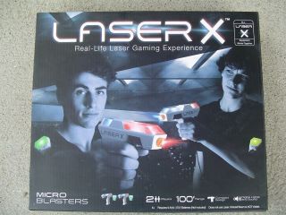 Laser X Micro Blasters Set Of 4 Players Real Life Laser Gaming Experience 12141