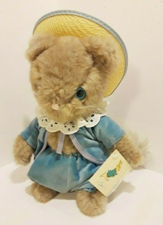 Vintage Tom Kitten 1983 Plush Beatrix Potter Peter Rabbit by Eden 2
