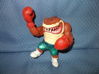 Street Sharks Big Slammu Boxer Action Figure Mattel 1995