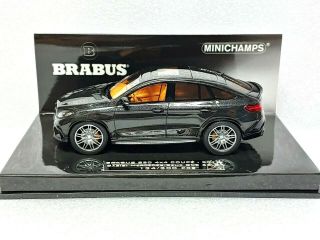 Brabus 850 Auf Basis Mercedes - Benz Gle 63s 2016 Black Minichamps 1/43 437034311