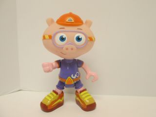 Pbs Kids Why Poseable Alpha Pig Doll Action Figure Toy