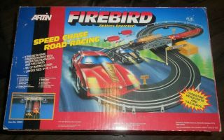 Artin Firebird Battery Operated Road Racing Set