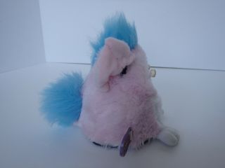 Furby Babies 1999 pink white and blue with blue eyes well. 2