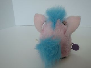 Furby Babies 1999 pink white and blue with blue eyes well. 3