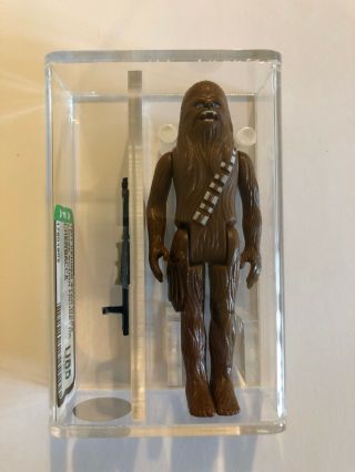 1977 Kenner Star Wars Chewbacca Loose Action Figure Afa U85 Nm,