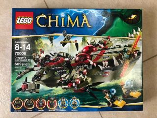 Lego The Legend Of Chima 70006 Cragger 