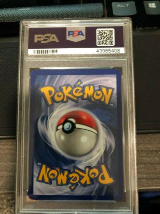 1999 Pokemon 1st edition Moltres psa 9 - Holo 2