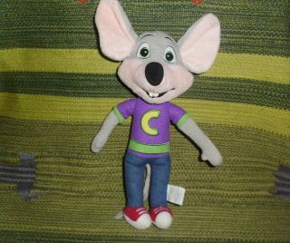 Chuck E Cheese Plush Mouse Stuffed Animal Soft Toy Doll 13 "