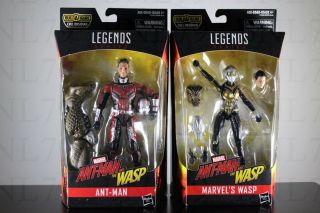 Ant - Man And The Wasp Marvel Legends 6 " Figure Cull Obsidian Build - A - Figure Baf