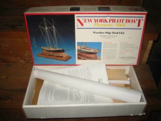 York Pilot Boat ' Phantom ' 1868 Wooden 1/8 Scale Ship Model Shipways Kit 2027 6