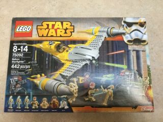 2015 Lego Star Wars Naboo Starfighter 75092 (retired)