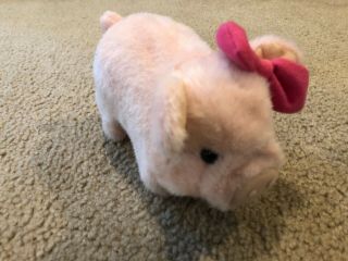 Westminster Mrs.  Bacon Pink Pig Animated Wiggle Walking Oinking Sound Plush Toy