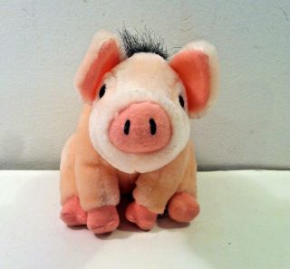 Universal Studios Babe - A Little Pig Goes A Long Way 1995 6 " Plush Doll.