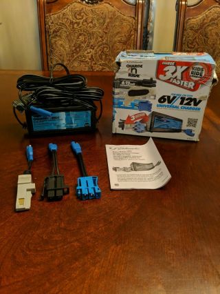 Schumacher Cr1 Charge N Ride 6v/12v Universal Battery Charger Cr1
